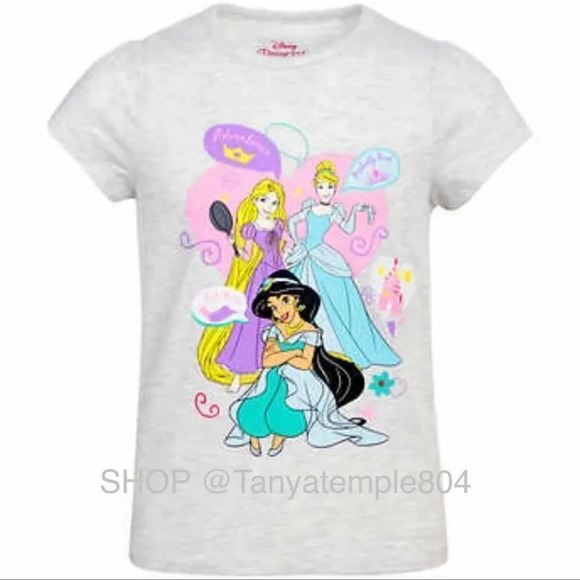 Disney Princess Kids' 4-pack Tee - Picture 5 of 9